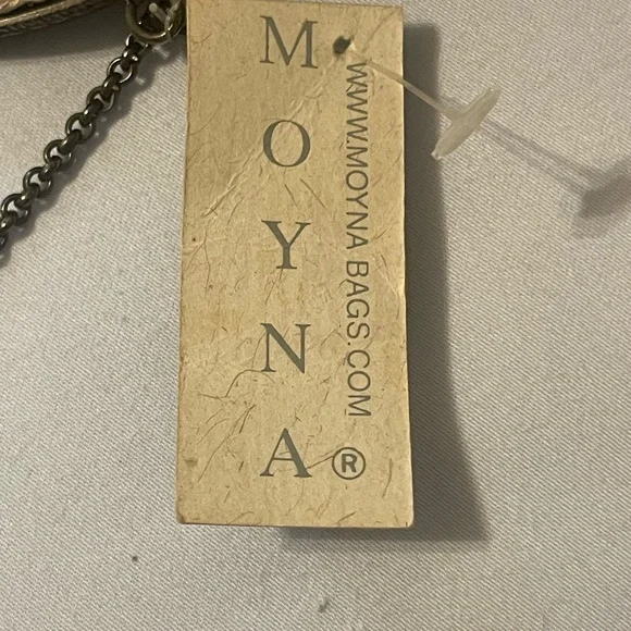 Moyna Cream Floral Embroidered Women's Bag - Picture 5 of 6